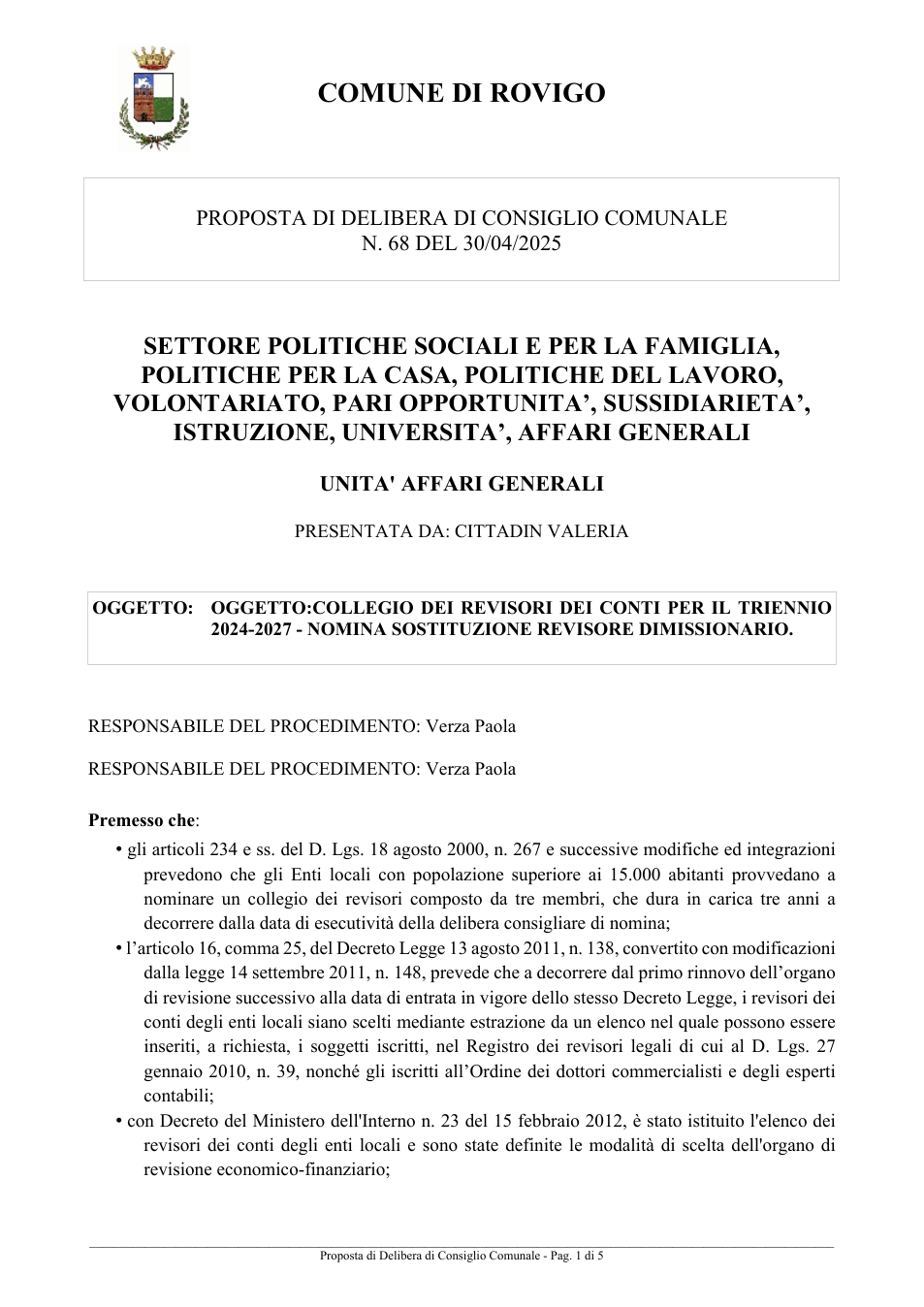 Pagina 1 del documento