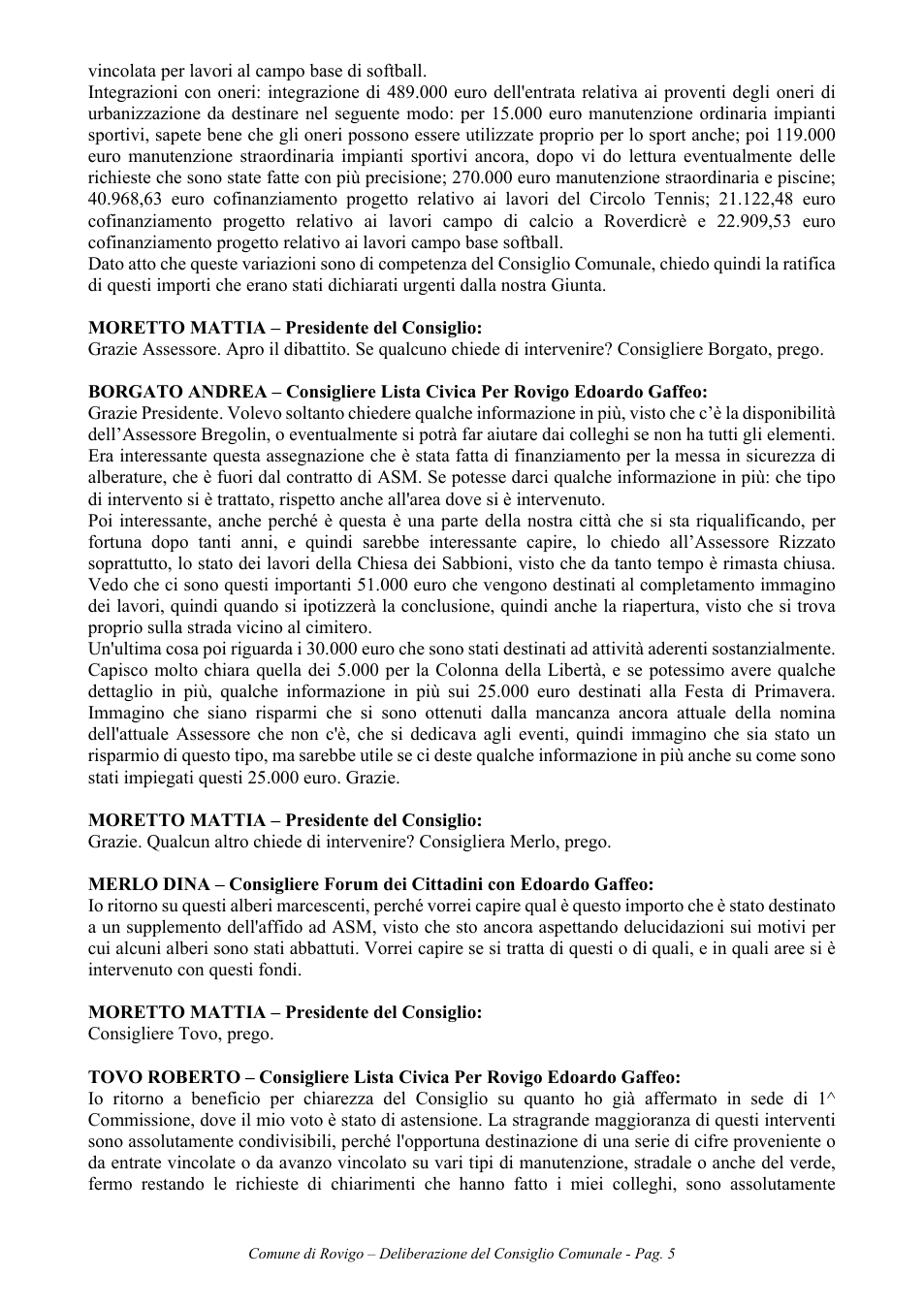 Pagina 5 del documento