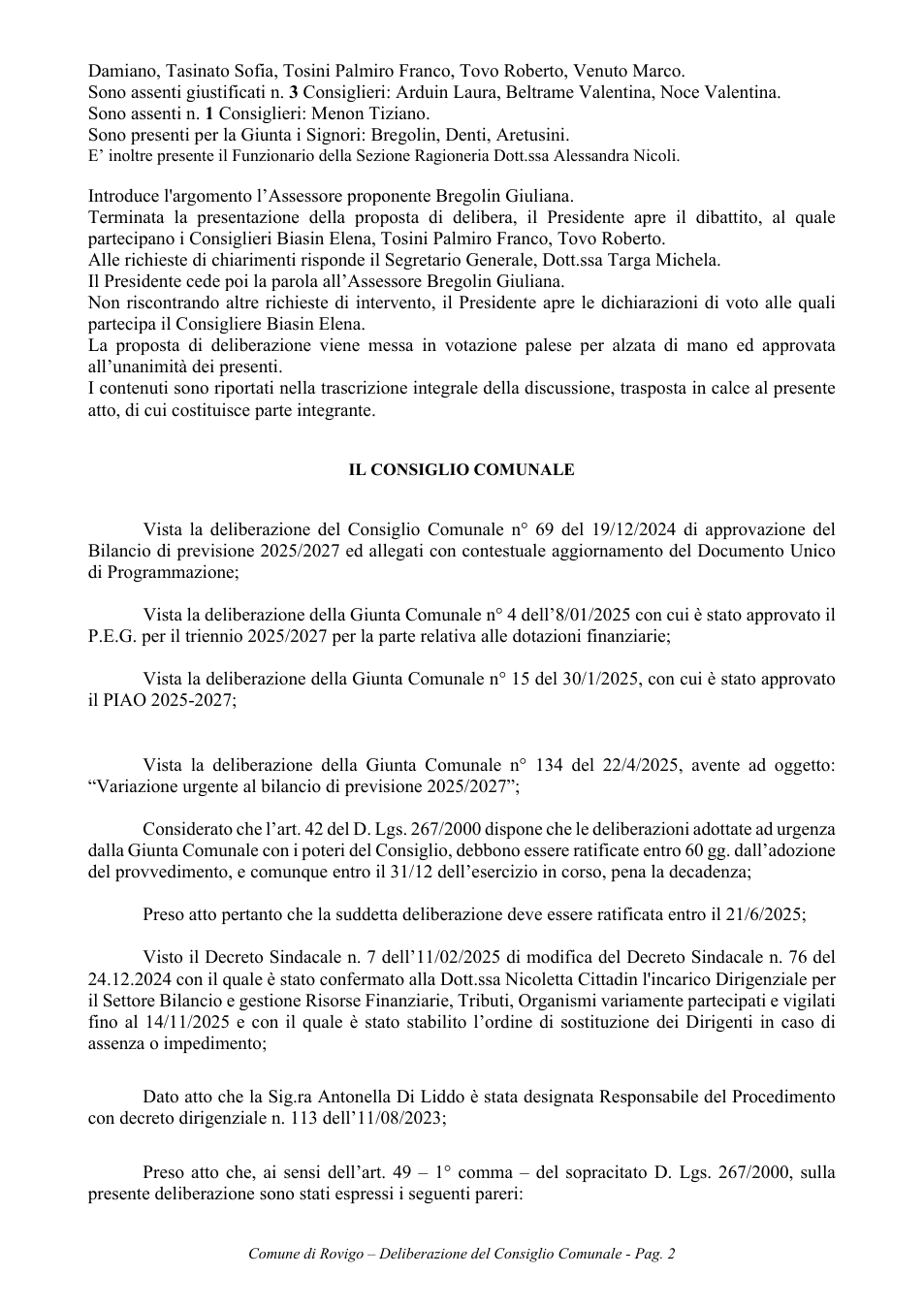 Pagina 2 del documento