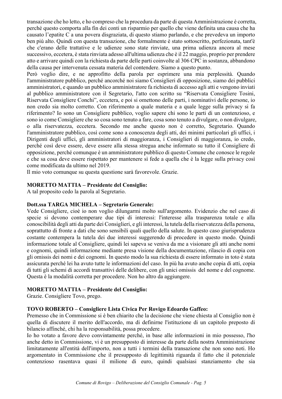 Pagina 5 del documento