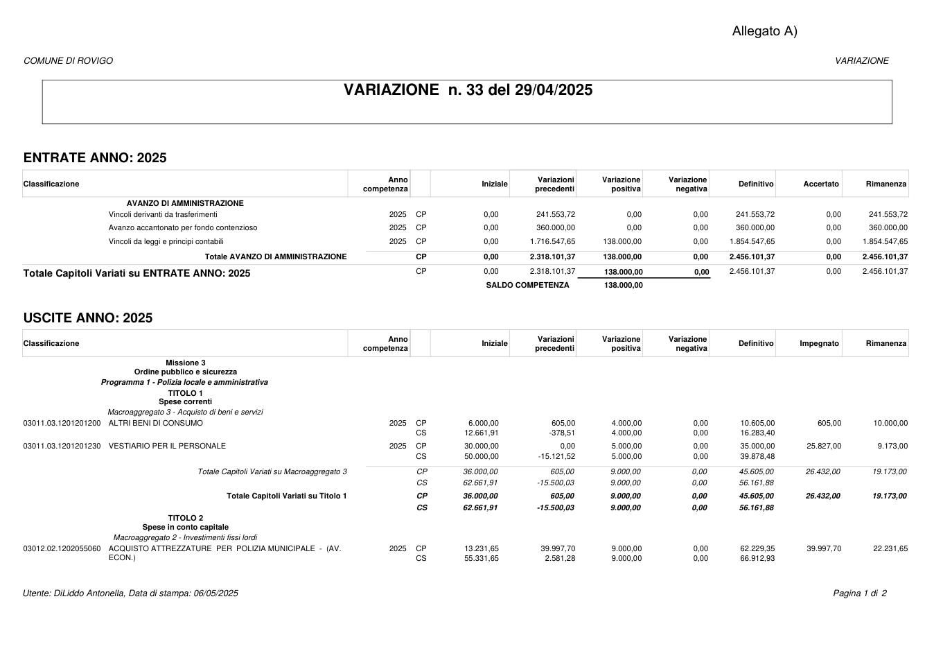 Pagina 1 del documento