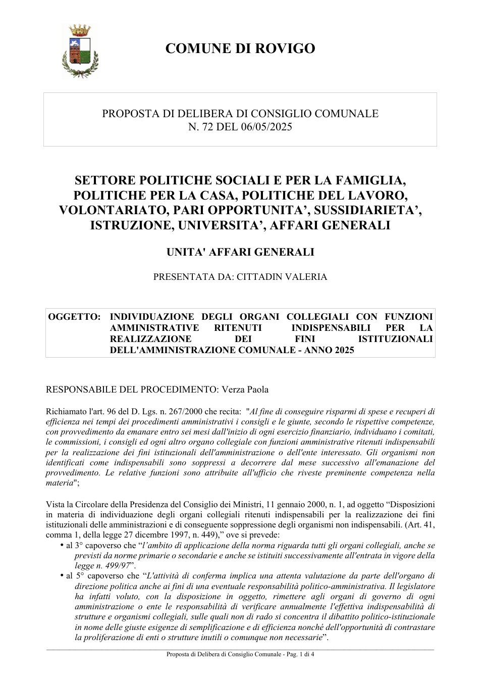 Pagina 1 del documento