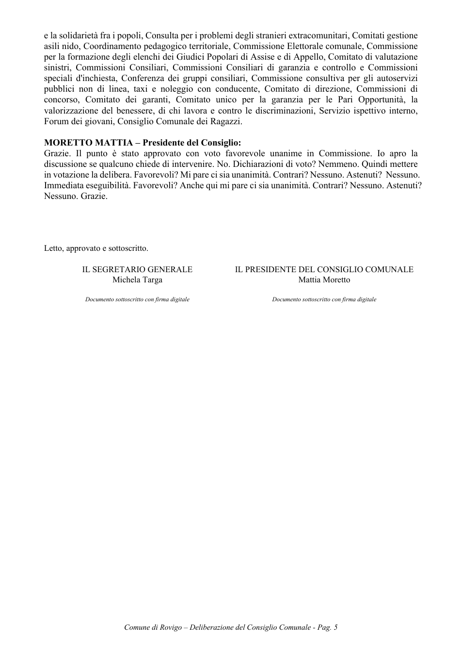 Pagina 5 del documento