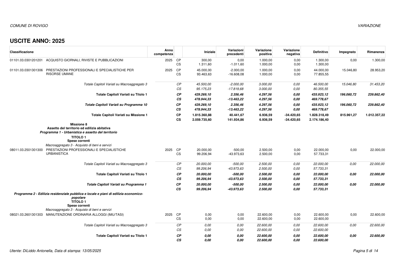 Pagina 5 del documento