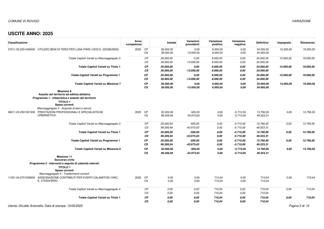 Pagina 5 del documento