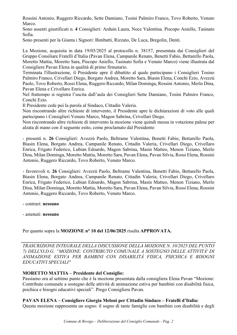 Pagina 2 del documento