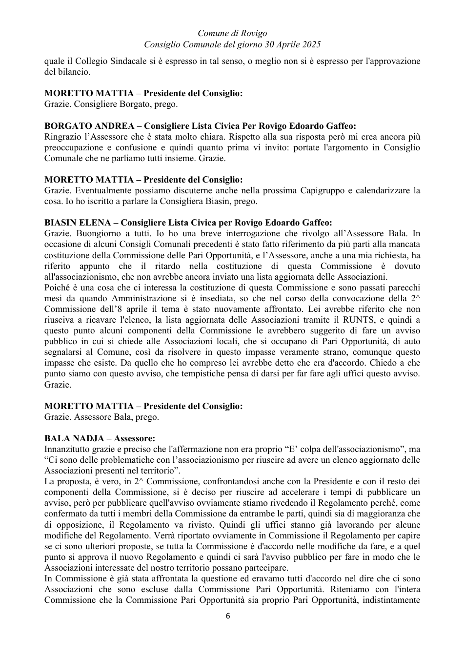 Pagina 6 del documento