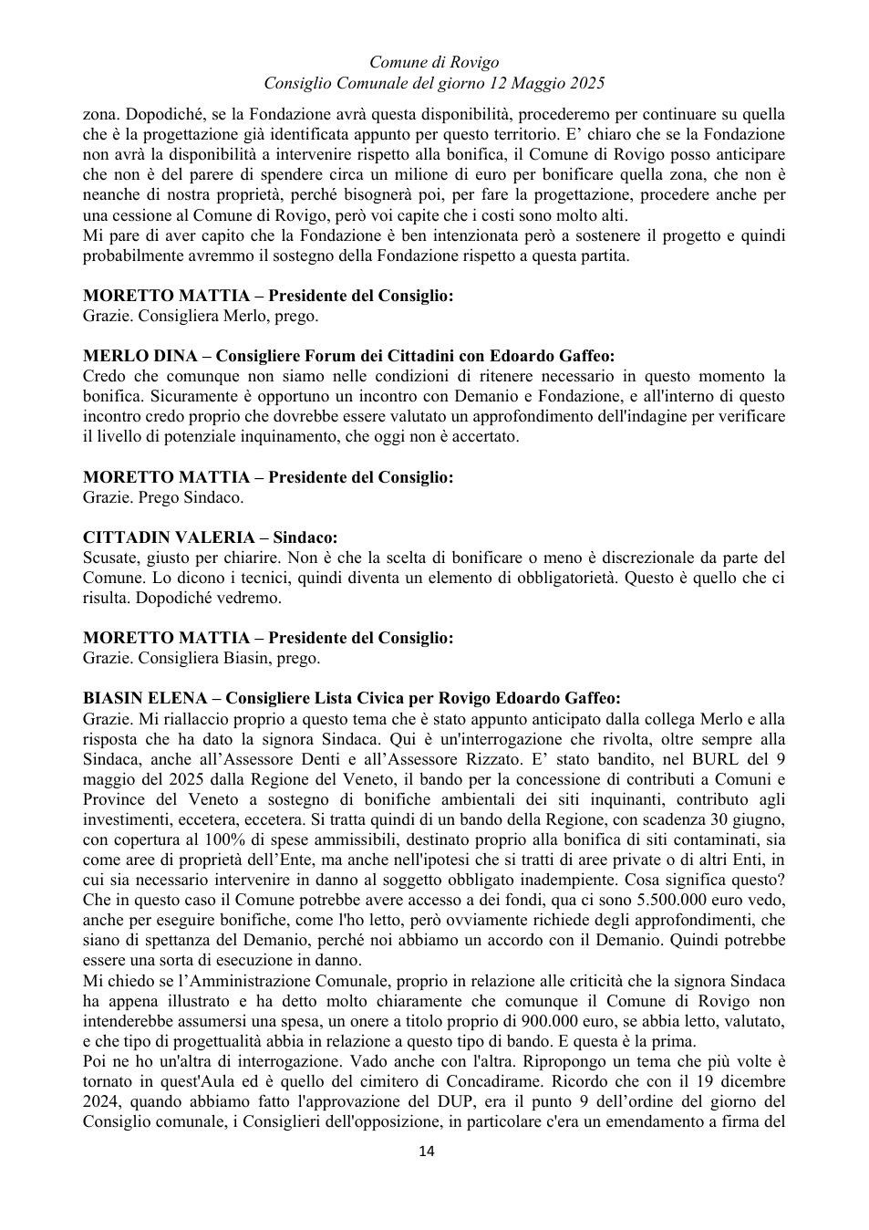 Pagina 14 del documento