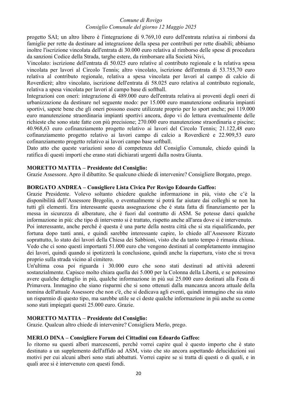 Pagina 20 del documento