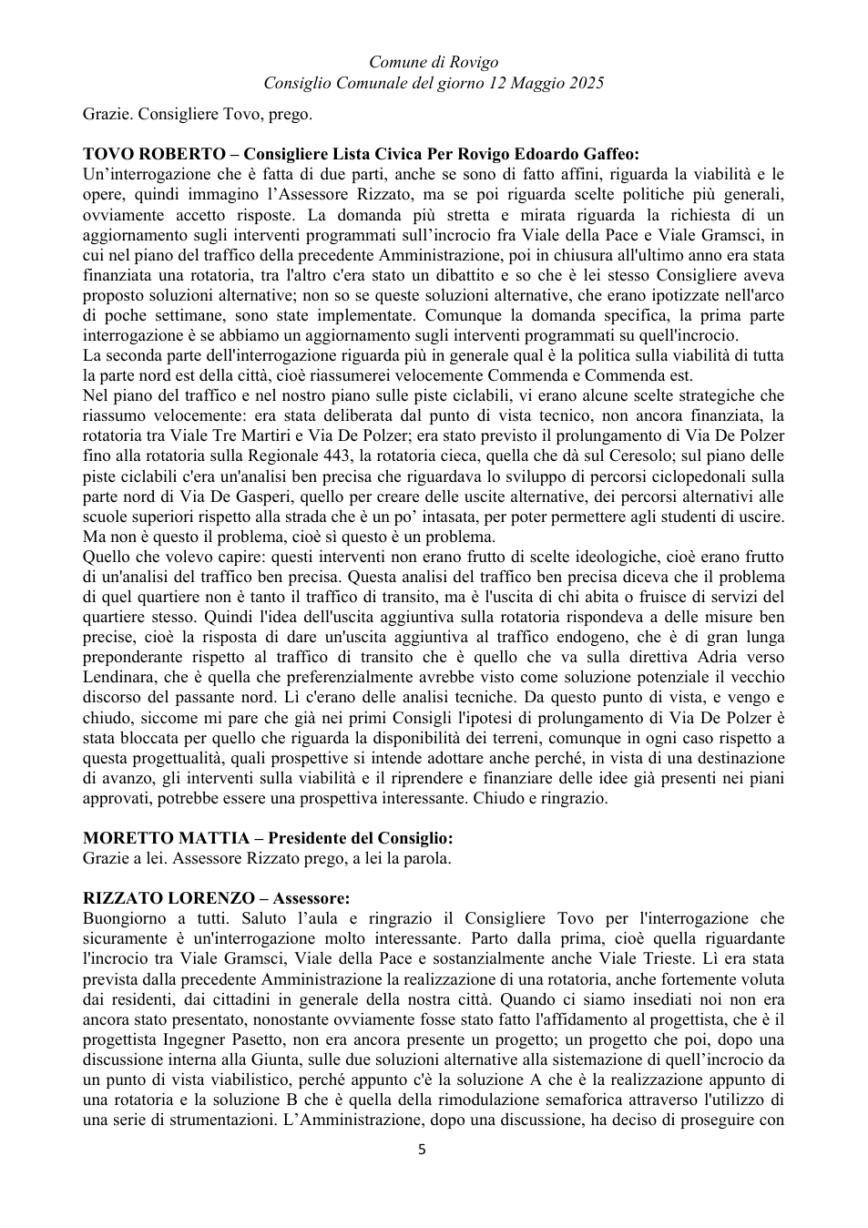 Pagina 5 del documento