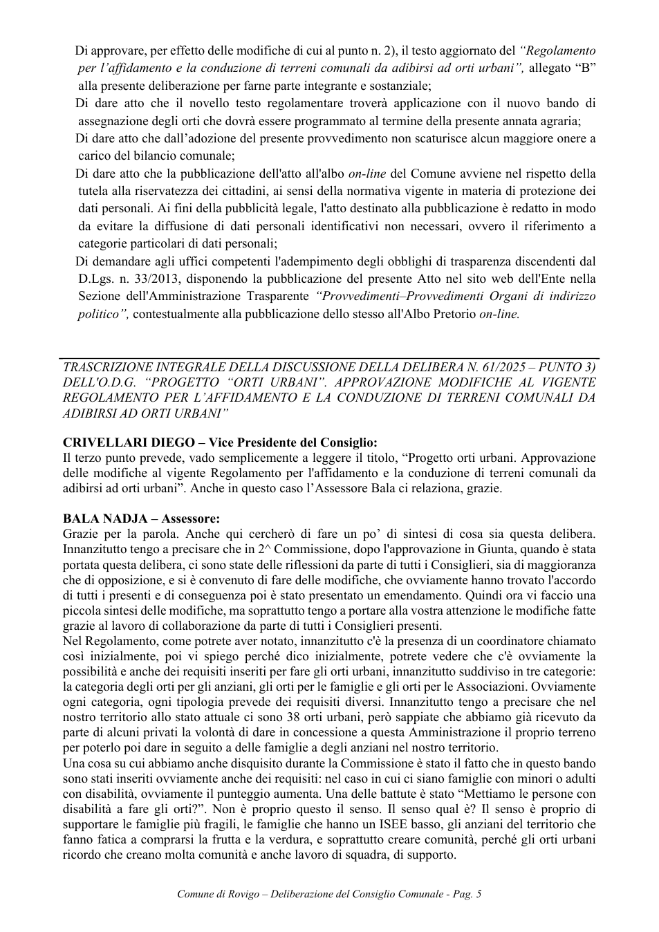 Pagina 5 del documento