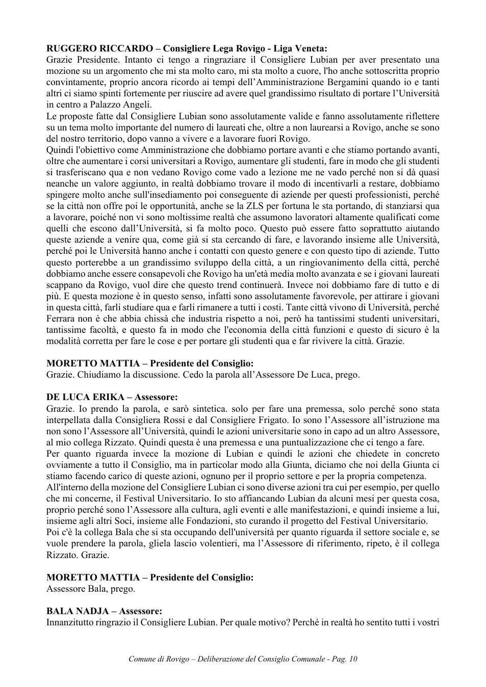Pagina 10 del documento