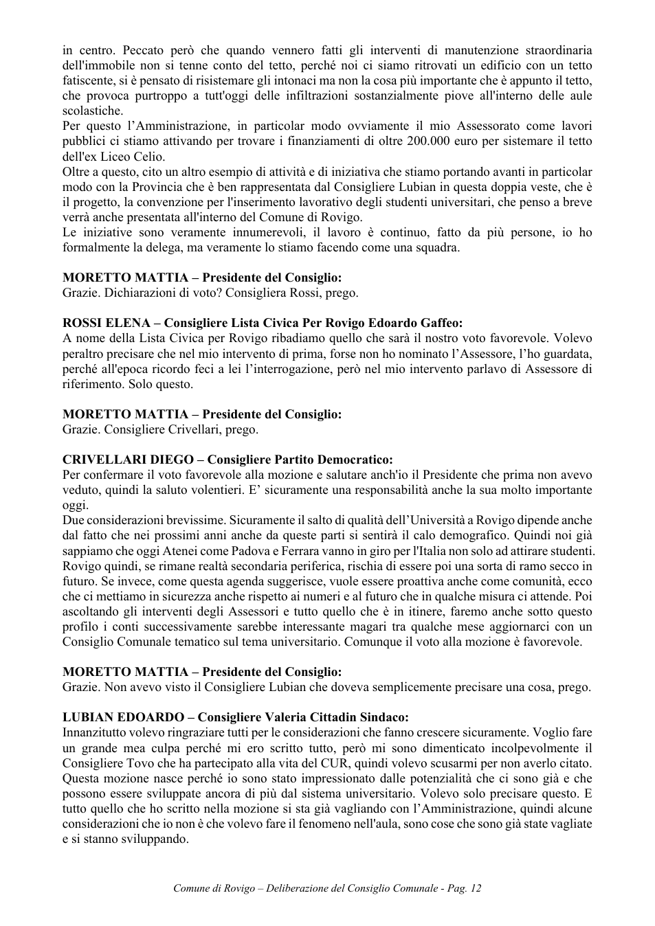 Pagina 12 del documento