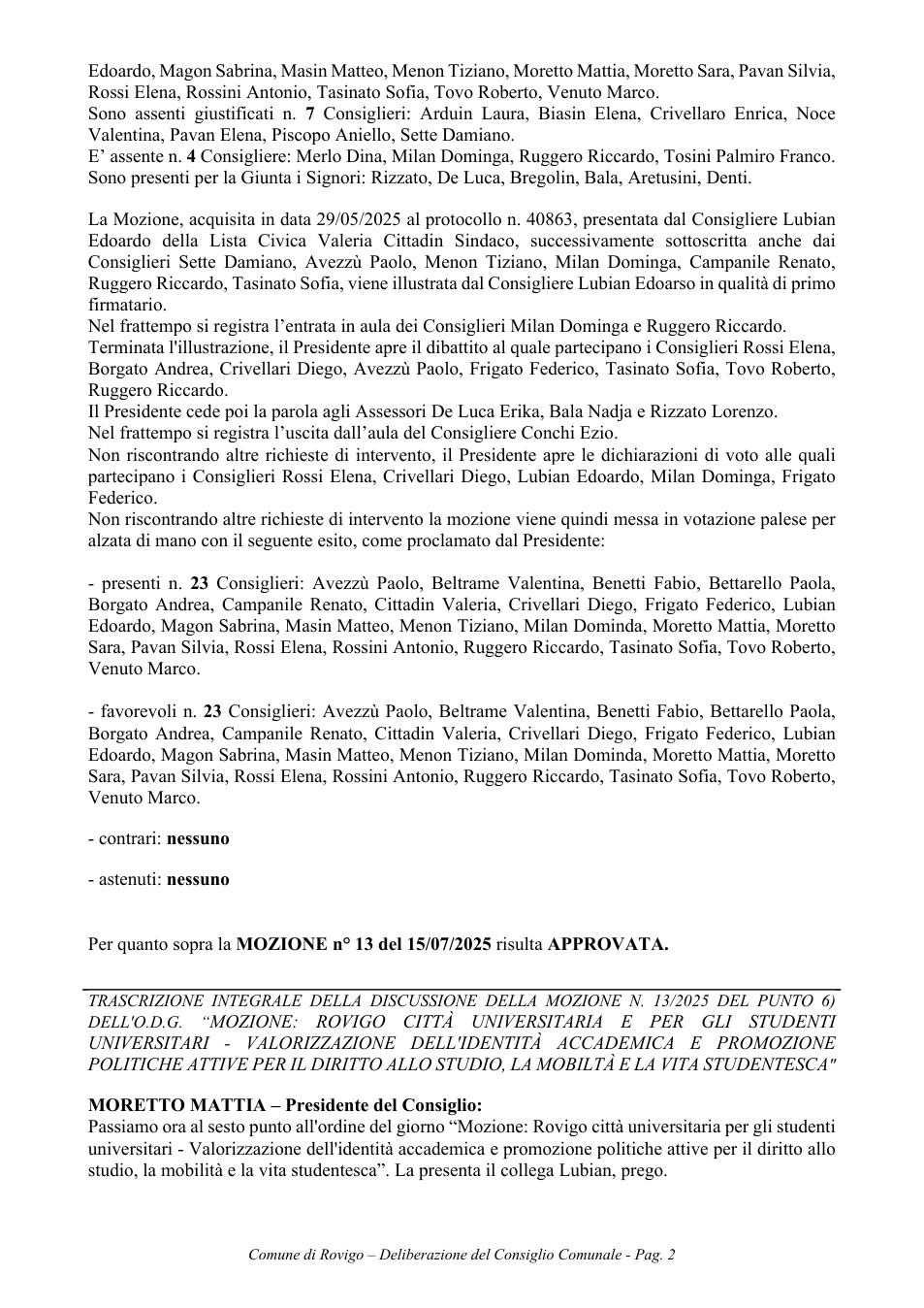 Pagina 2 del documento