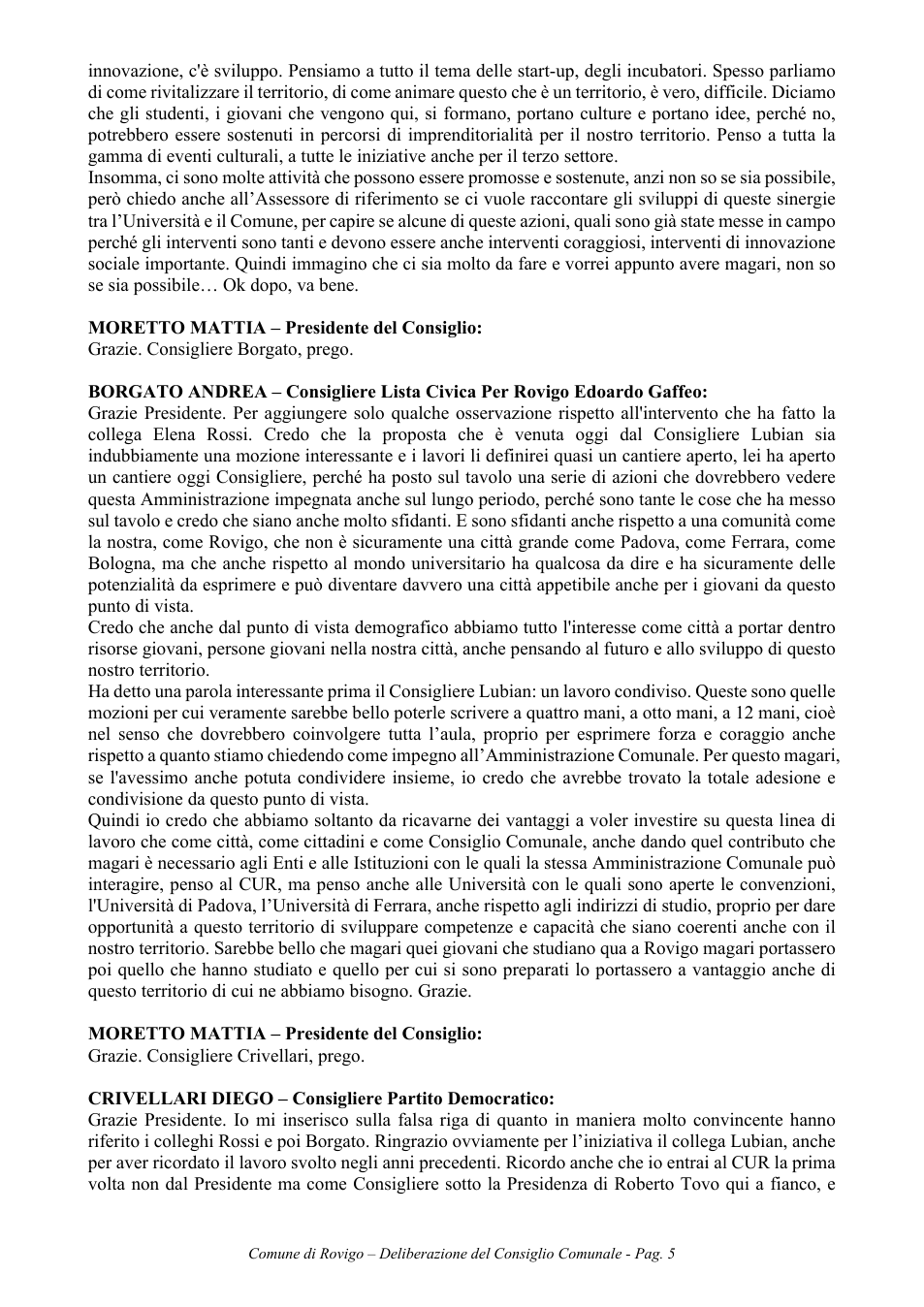 Pagina 5 del documento