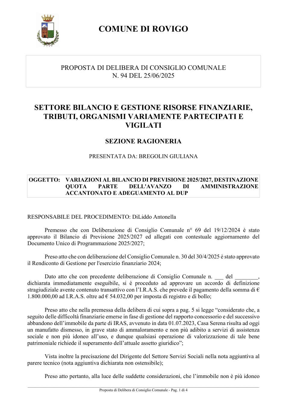 Pagina 1 del documento