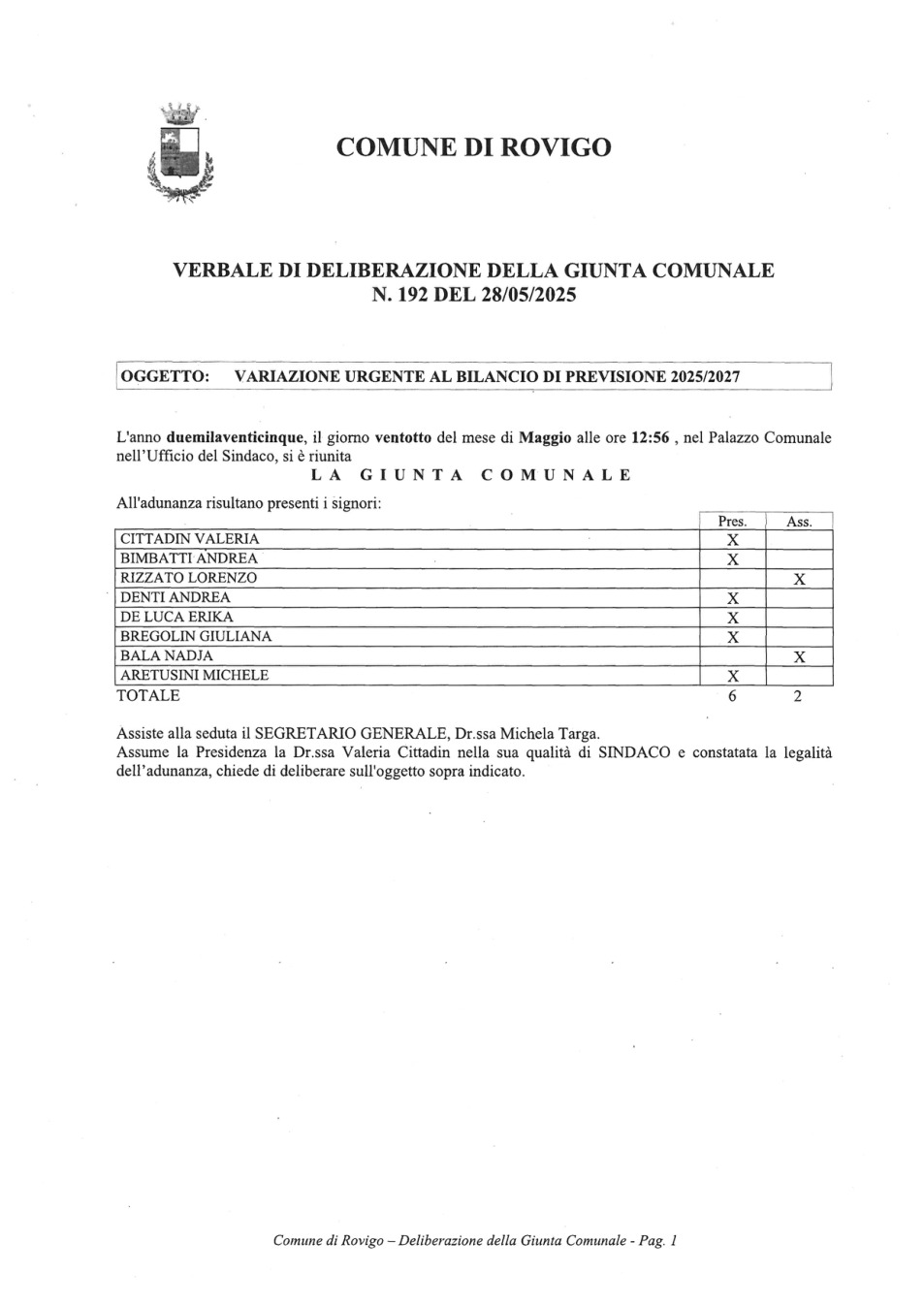 Pagina 1 del documento