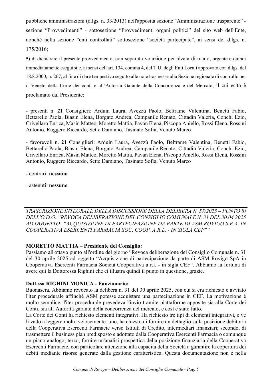 Pagina 5 del documento