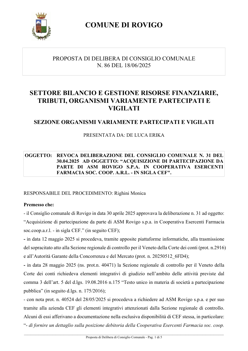 Pagina 1 del documento