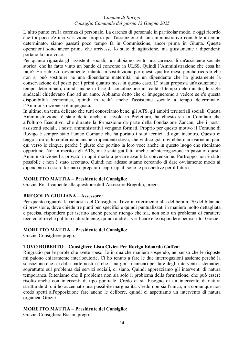 Pagina 14 del documento