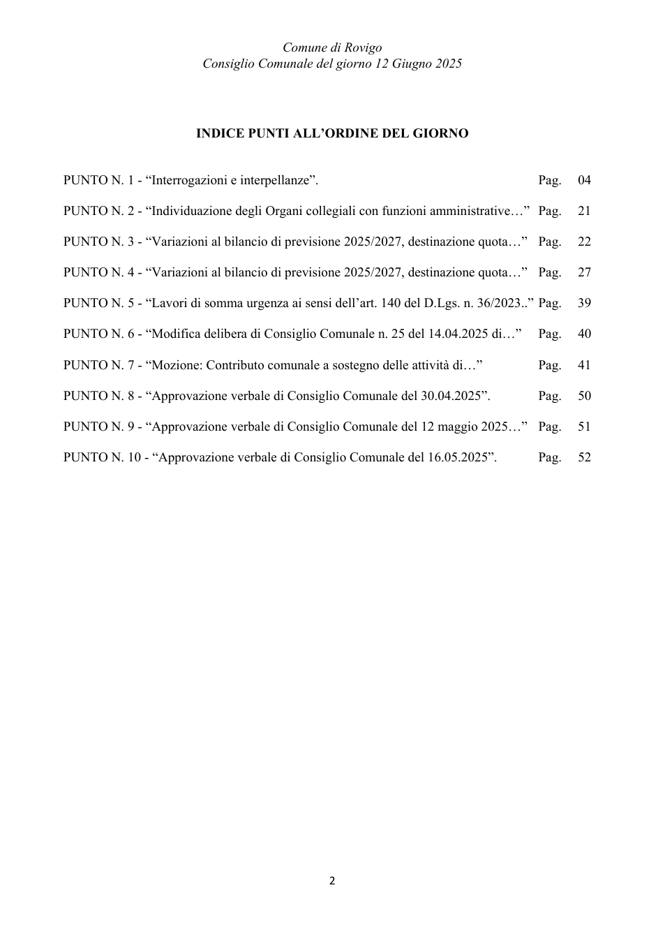 Pagina 2 del documento