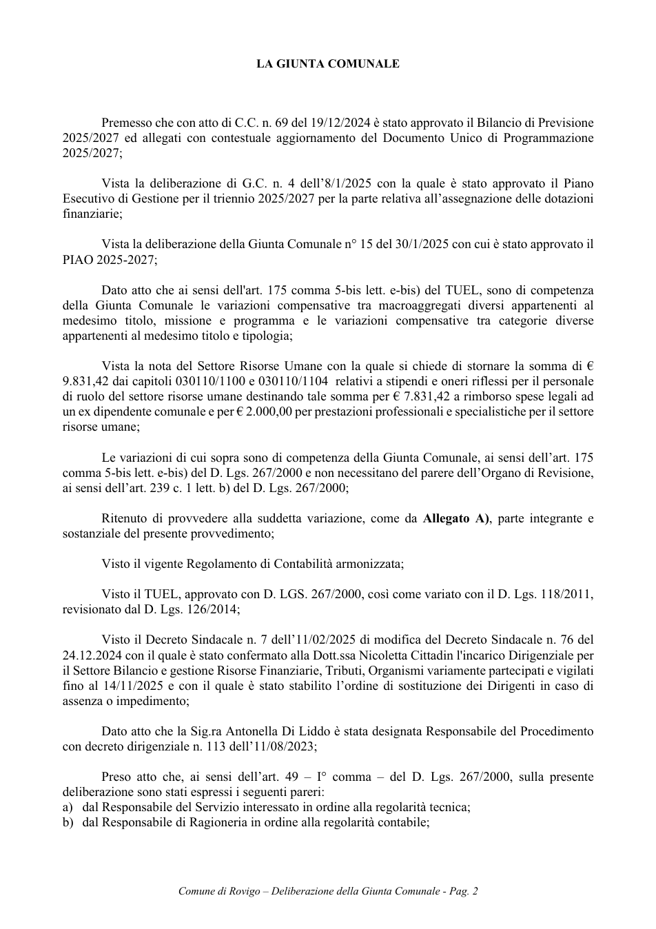 Pagina 2 del documento