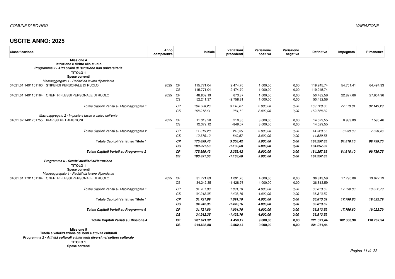 Pagina 11 del documento