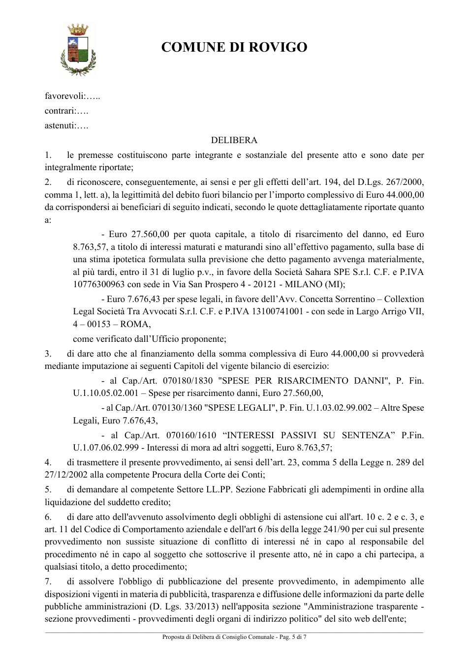 Pagina 5 del documento