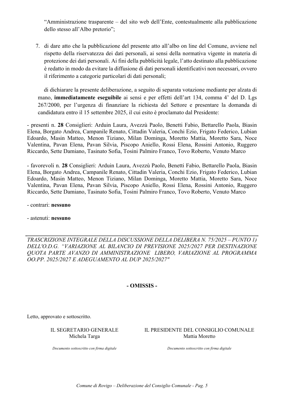 Pagina 5 del documento