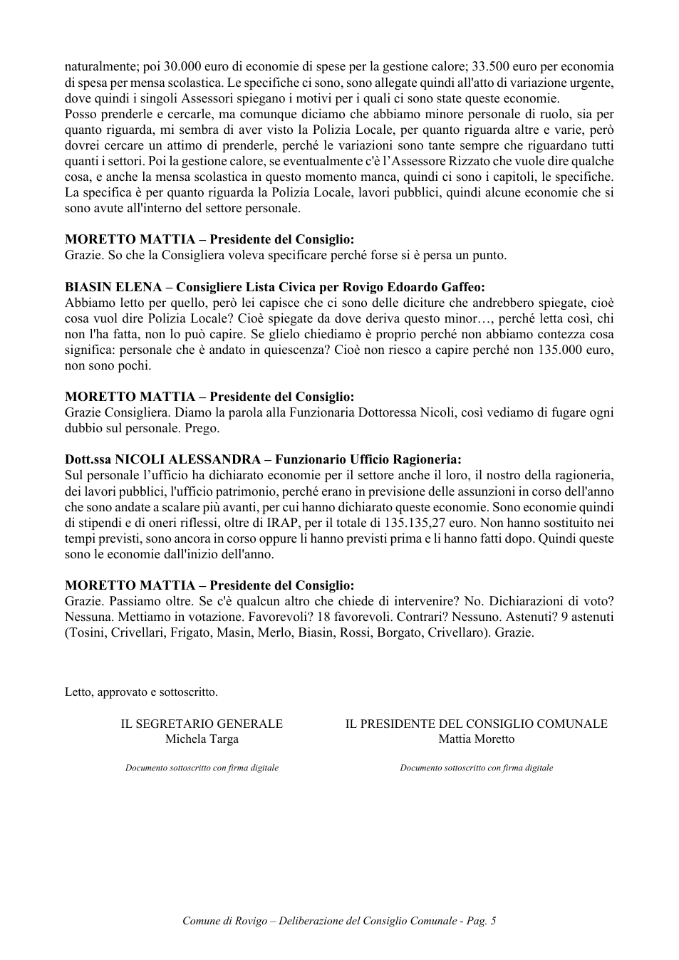 Pagina 5 del documento