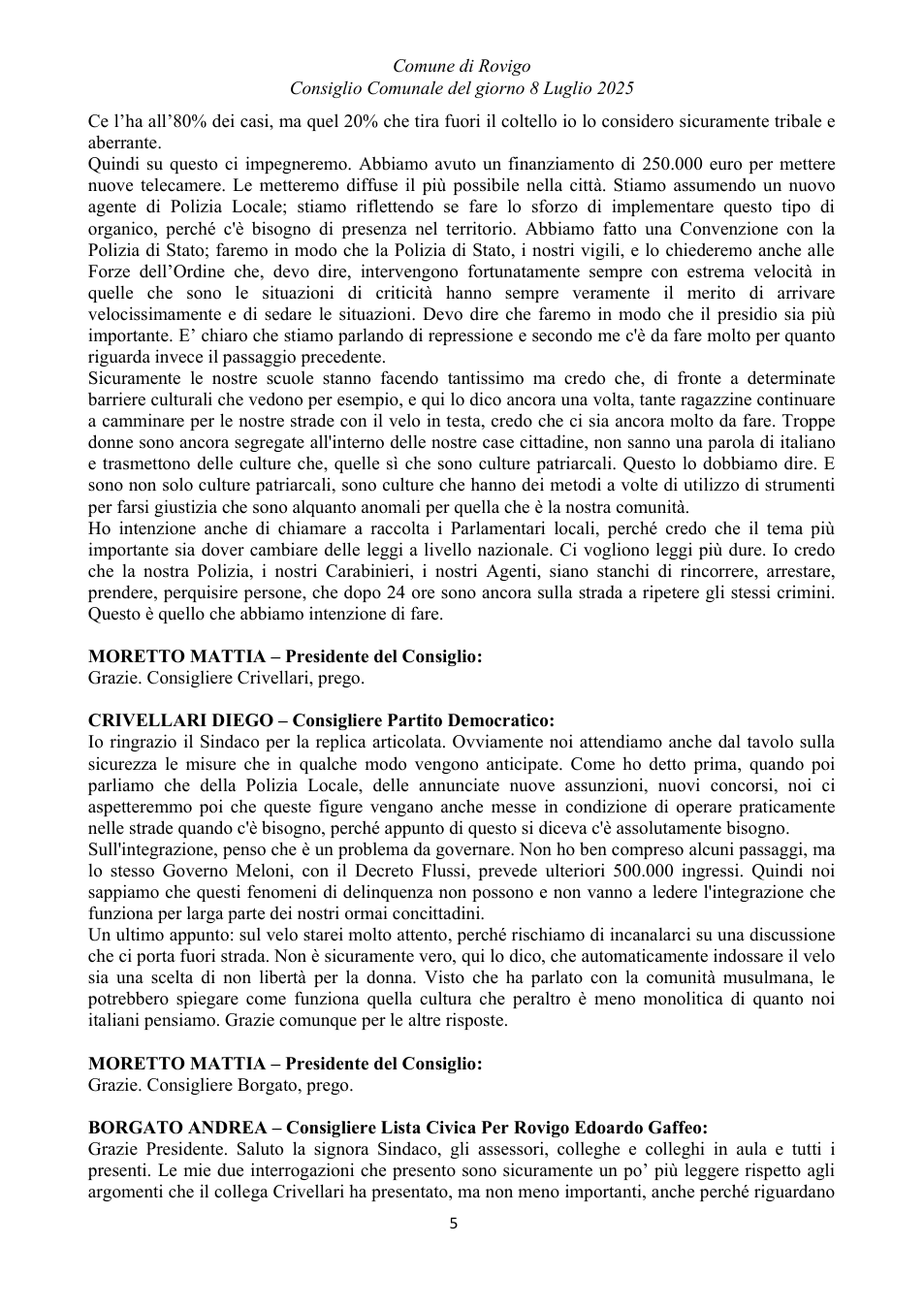 Pagina 5 del documento