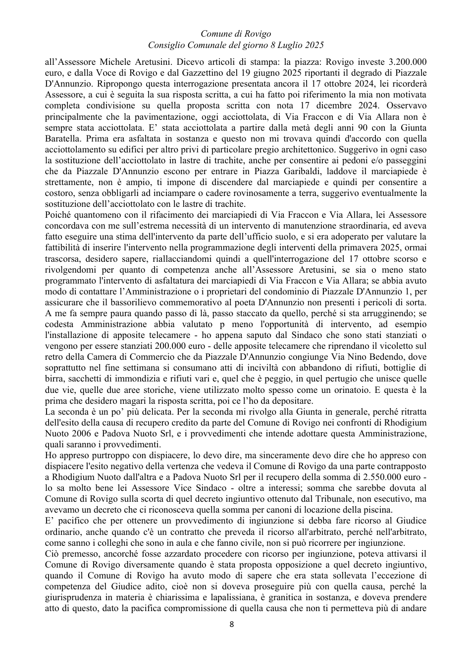 Pagina 8 del documento