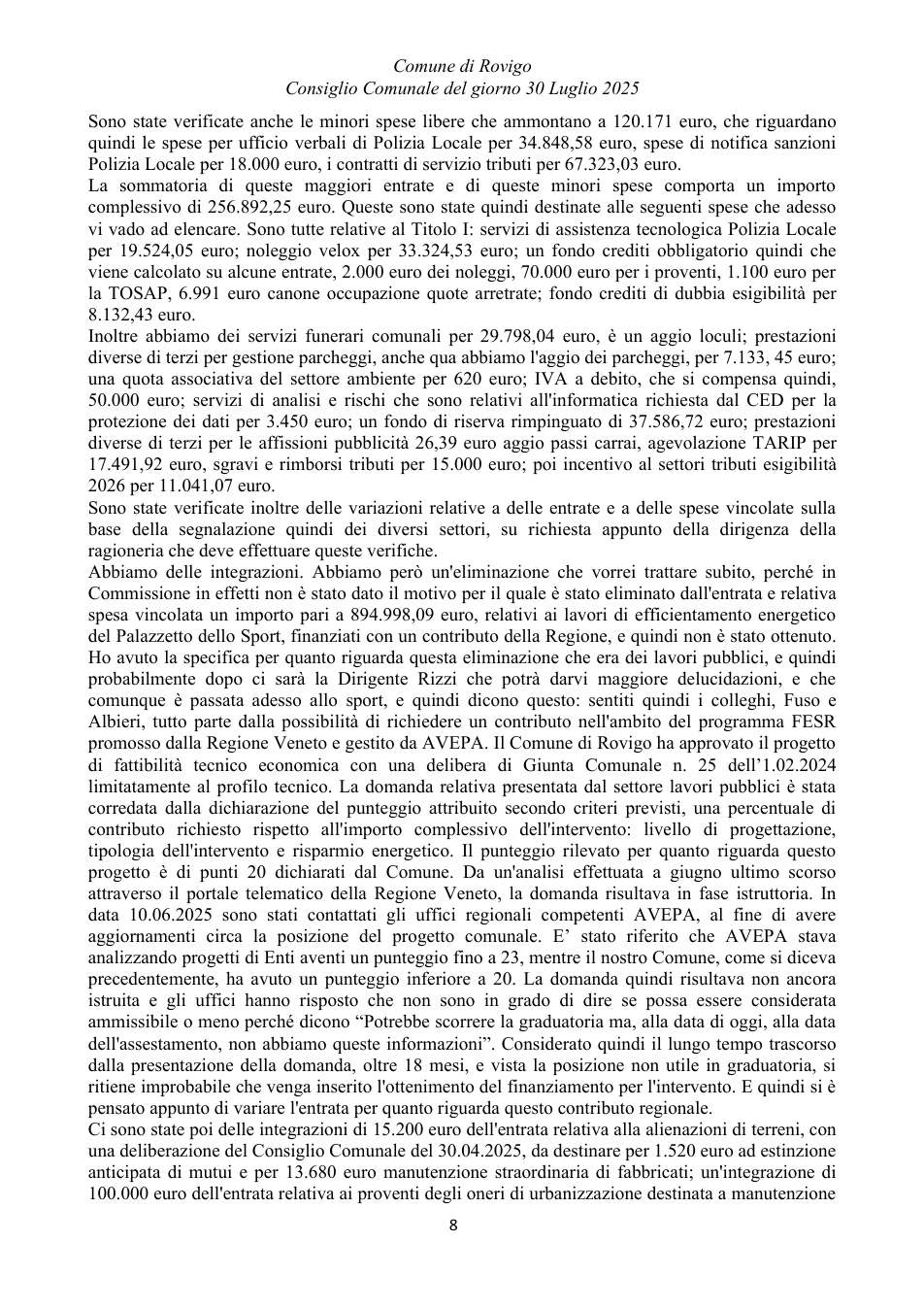 Pagina 8 del documento