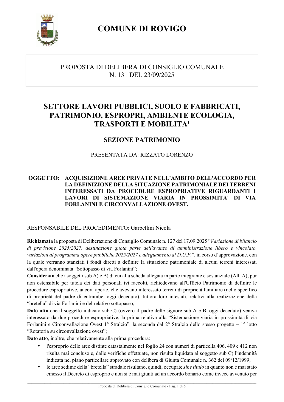 Pagina 1 del documento