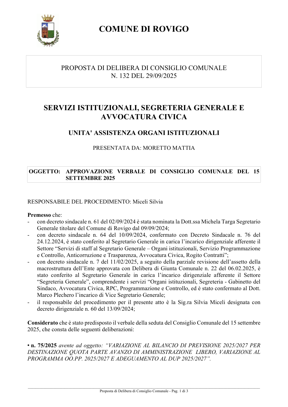 Pagina 1 del documento