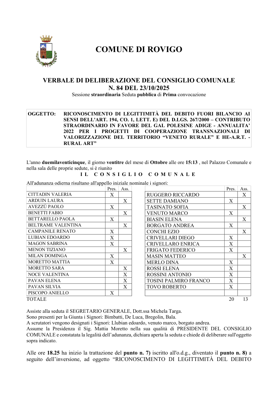 Pagina 1 del documento