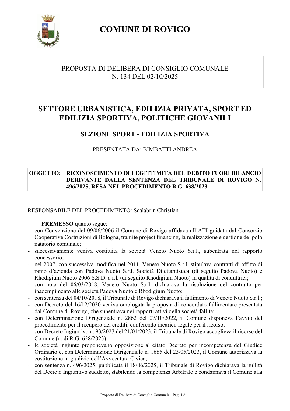 Pagina 1 del documento
