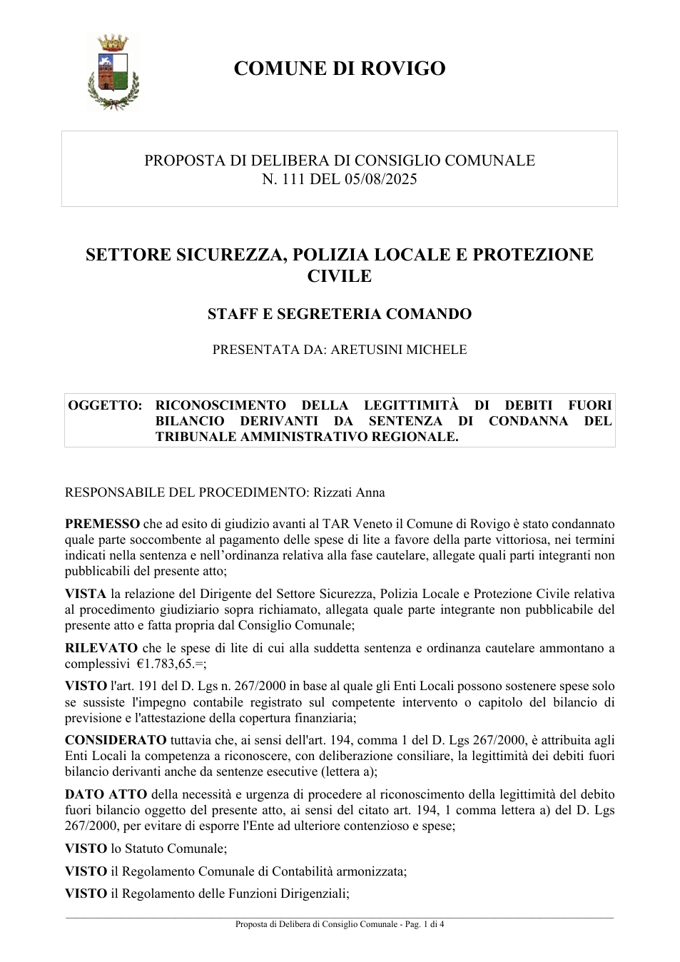 Pagina 1 del documento