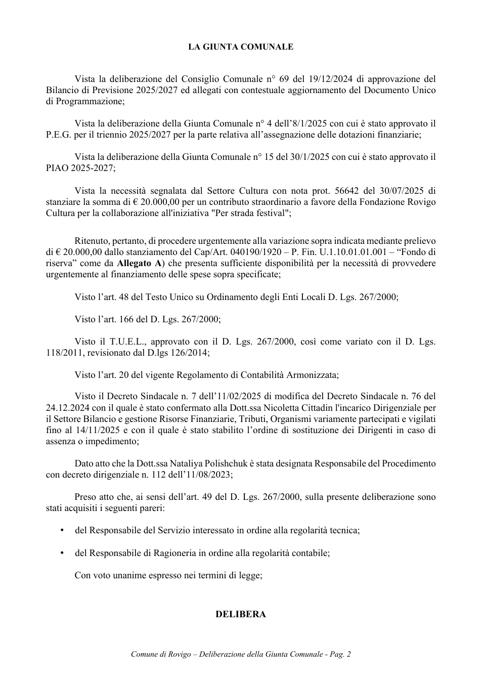Pagina 2 del documento