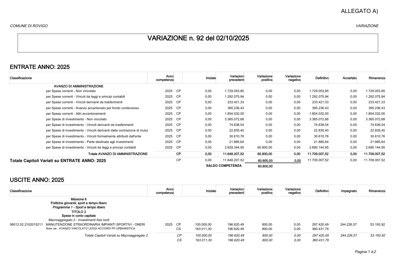 Pagina 1 del documento