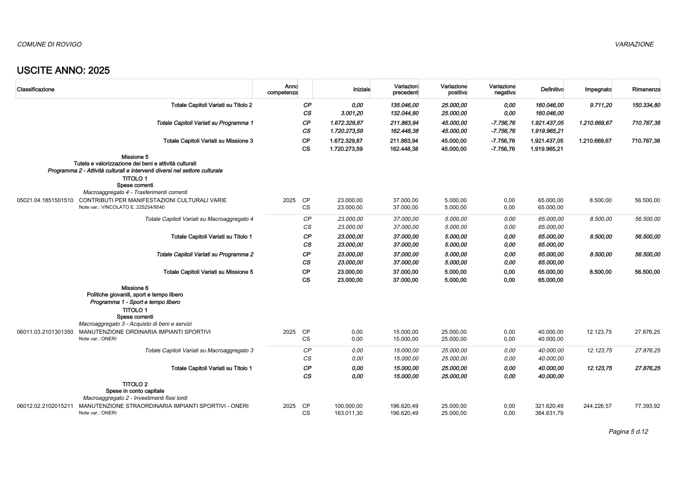 Pagina 5 del documento