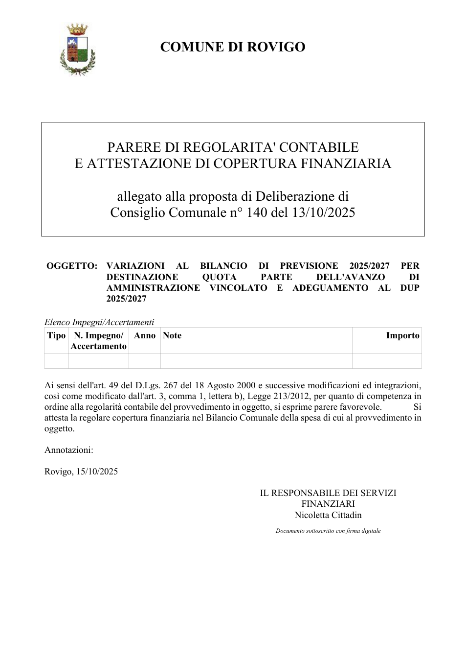 Pagina 1 del documento