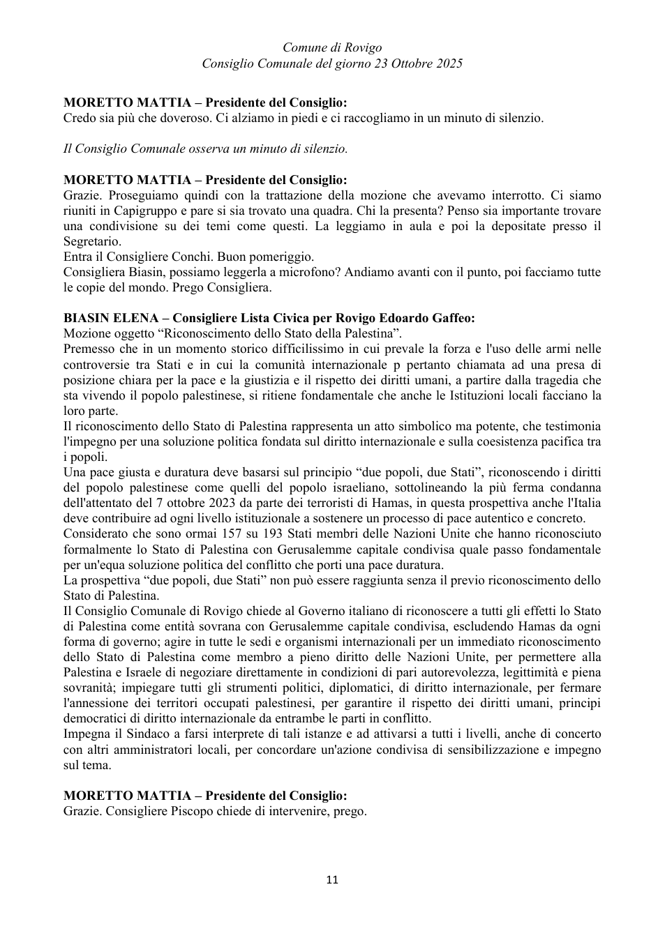 Pagina 11 del documento