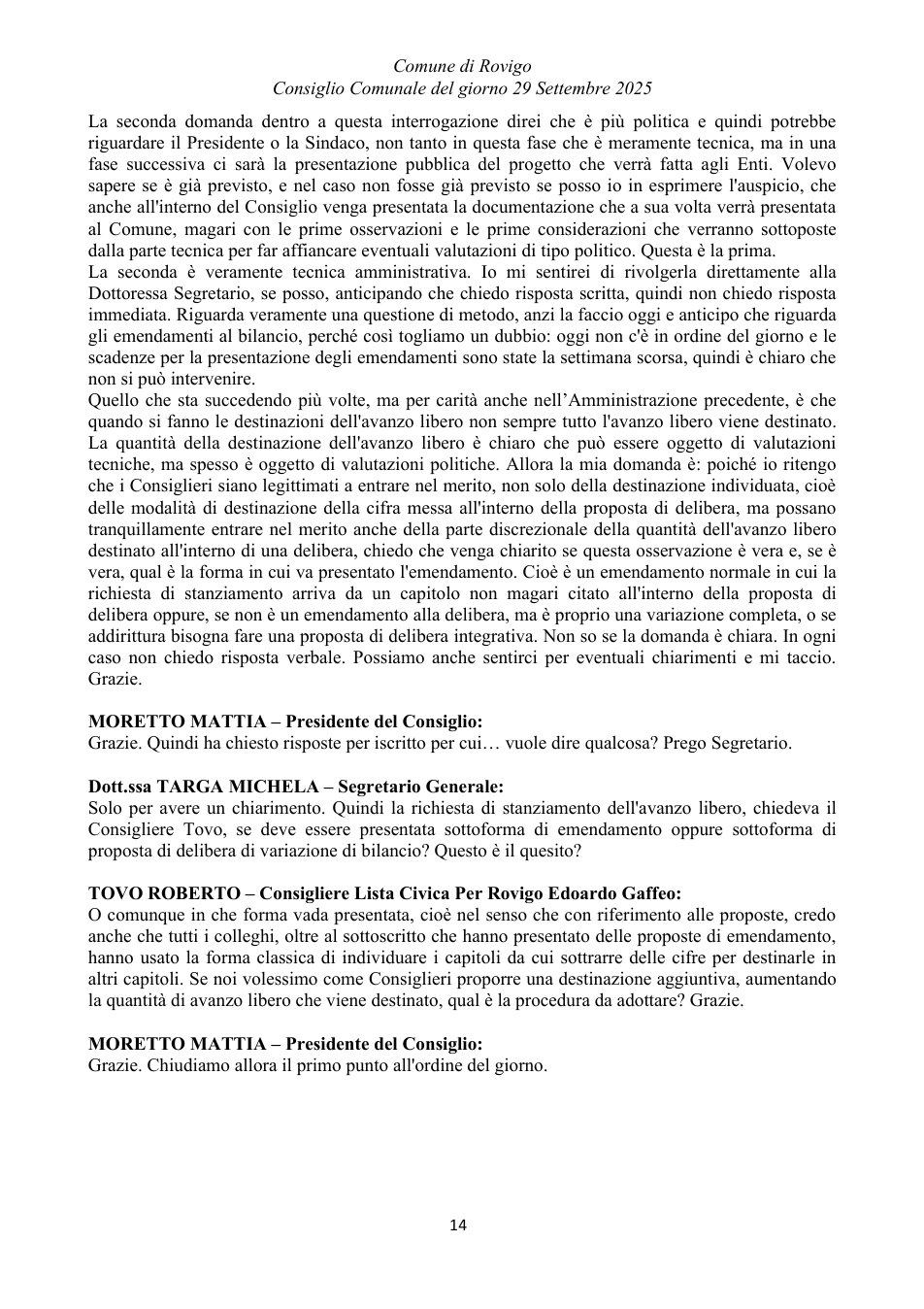 Pagina 14 del documento