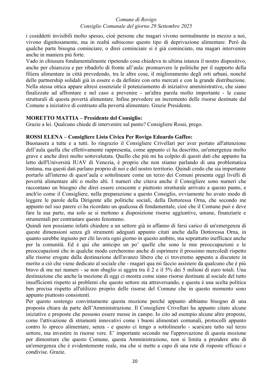Pagina 20 del documento