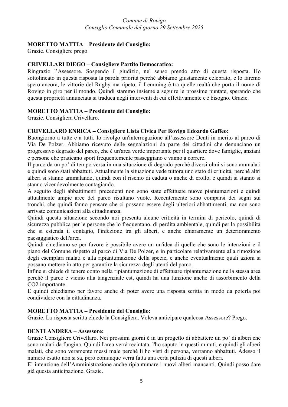 Pagina 5 del documento