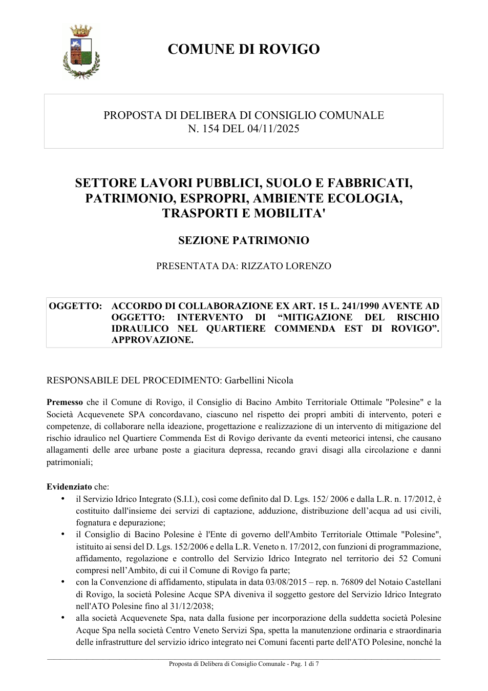 Pagina 1 del documento