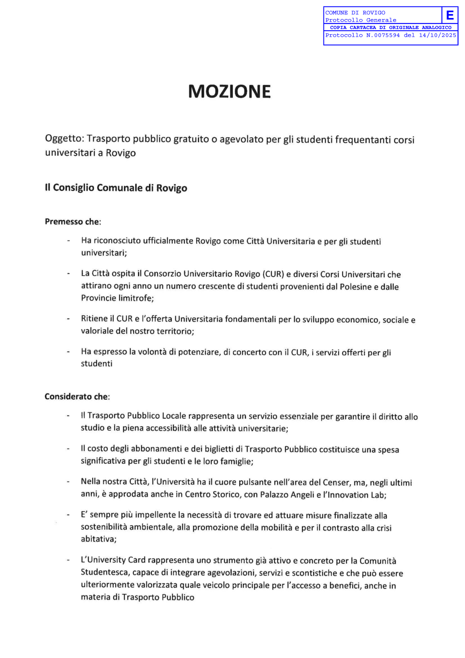 Pagina 1 del documento