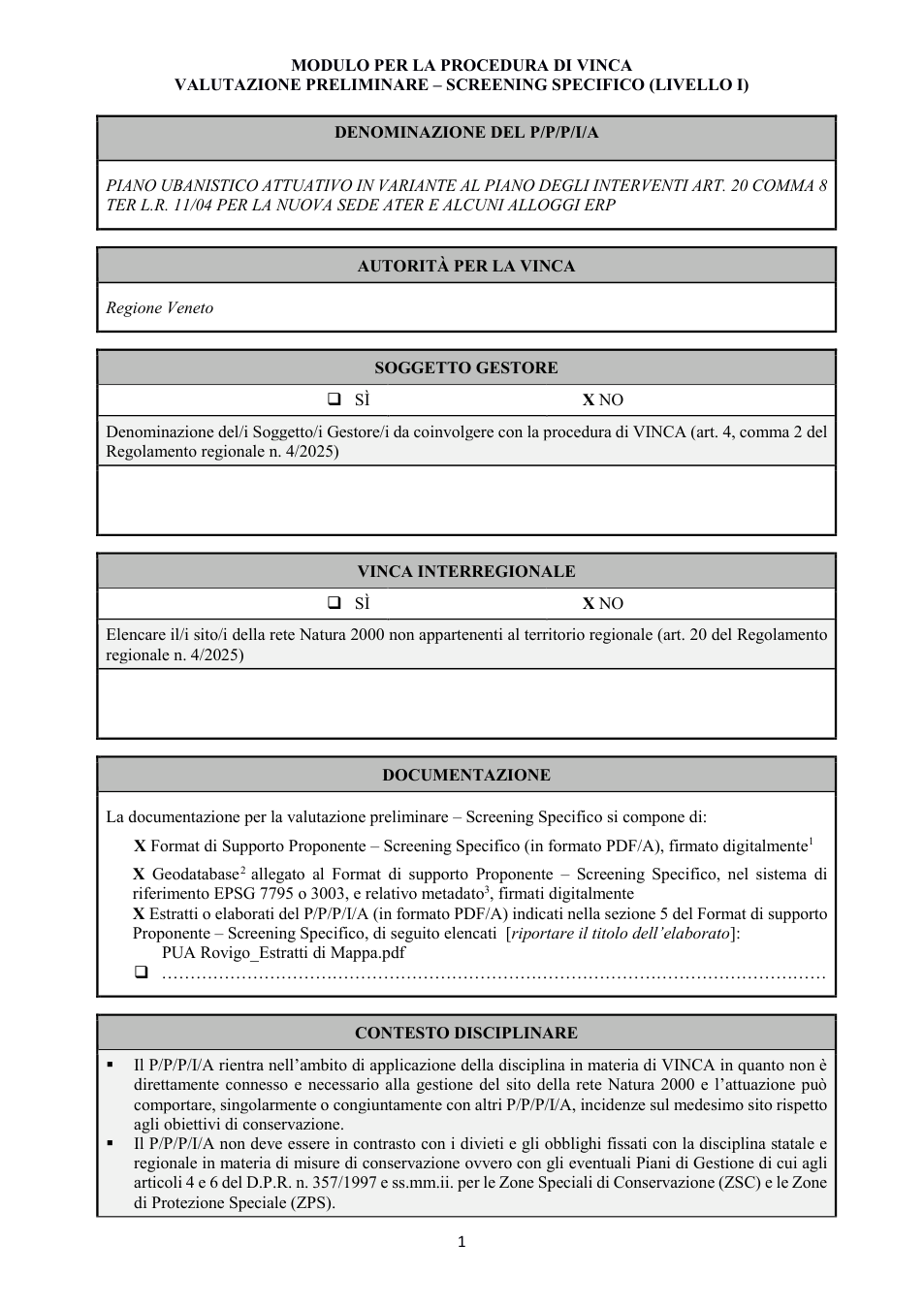 Pagina 1 del documento
