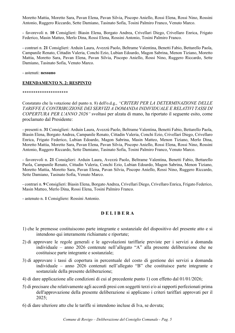Pagina 5 del documento